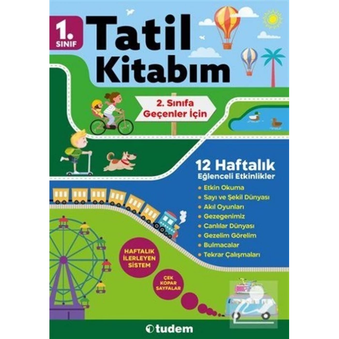 Tatil Kitabım 1.Sınıf  -Tudem Yayınları
