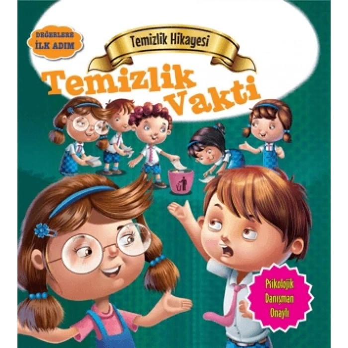 Temizlik Hikayesi-Temizlik Vakti - Tapasi De - Parıltı Yayınları