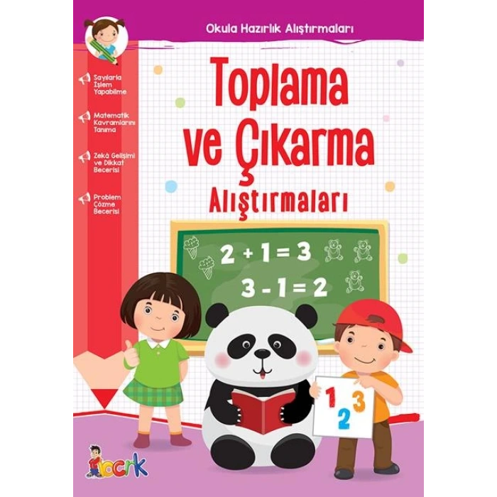 Toplama ve Çıkarma Alıştırmaları -Okul Öncesi- Bıcırık Yayınları