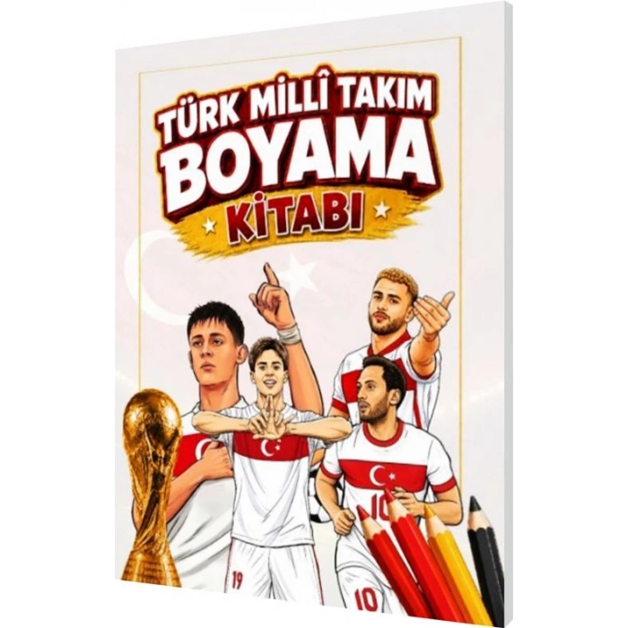 Türk Milli Takım Boyama Kitabı - Pinokyo Yayınları