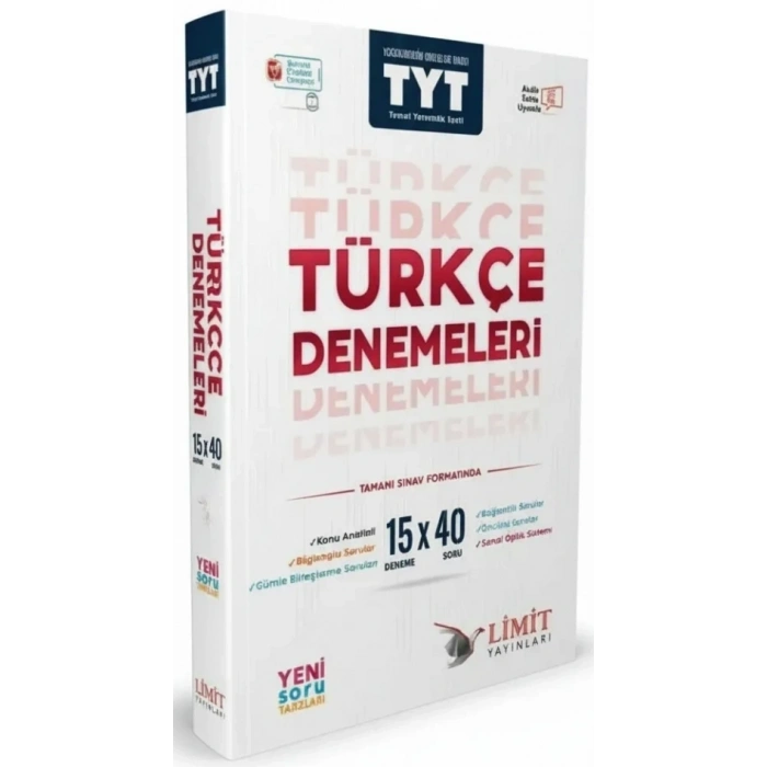 Türkçe 15x40 Denemeleri-Limit Yayınları