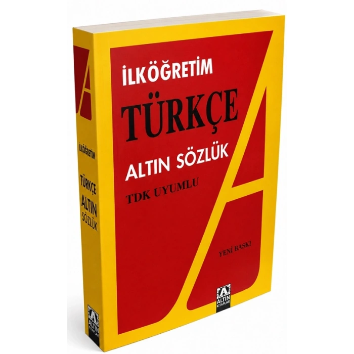 Türkçe Sözlük (İlköğretim) 2.Hamur Karton Kapak - Altın Kitaplar Yayınevi
