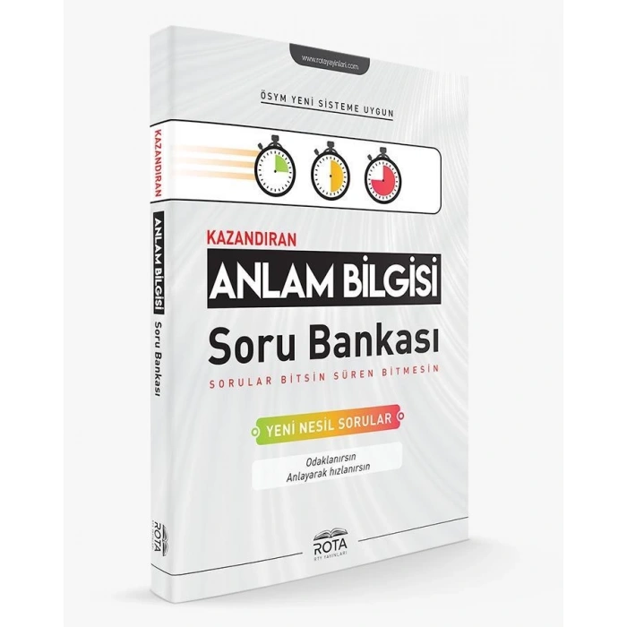 TYT ANLAM BİLGİSİ SORU BANKASI - ROTA YAYINLARI