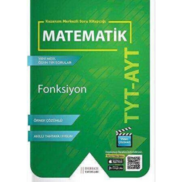 TYT AYT Fonksiyonlar- Derece Yayınları