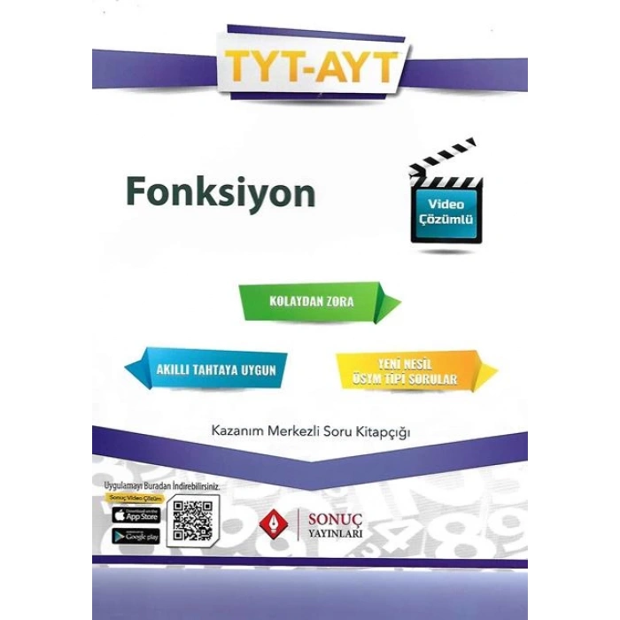 TYT AYT Fonksiyonlar - Sonuç Yayınları
