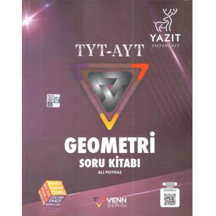 TYT-AYT Geometri Soru Bankası Venn Serisi - Yazıt Yayınları