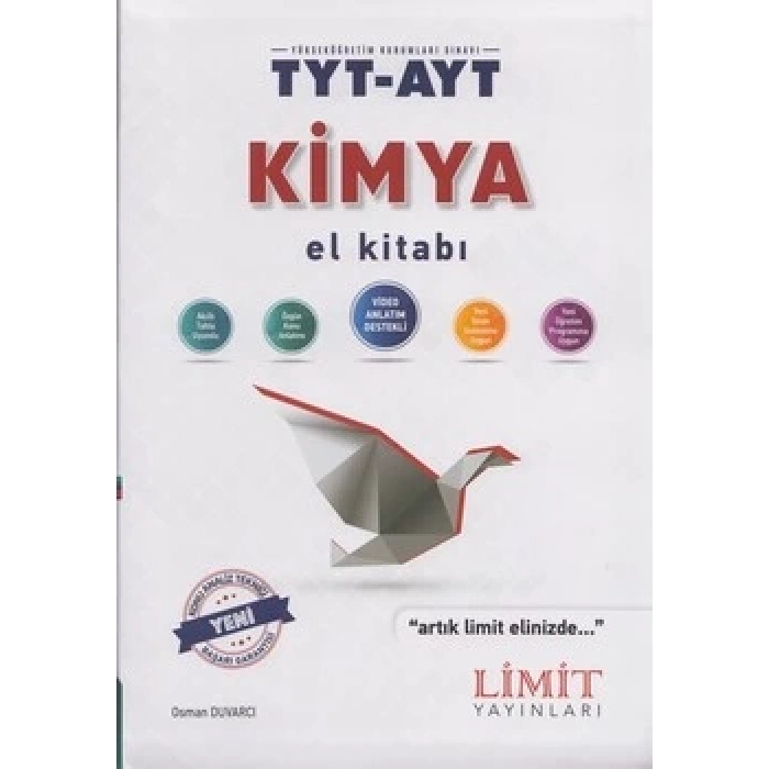 TYT-AYT Kimya El Kitabı - Limit Yayınları