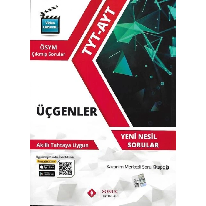 TYT AYT Üçgenler Kazanım Merkezli Soru Kitapçığı Sonuç Yayınları