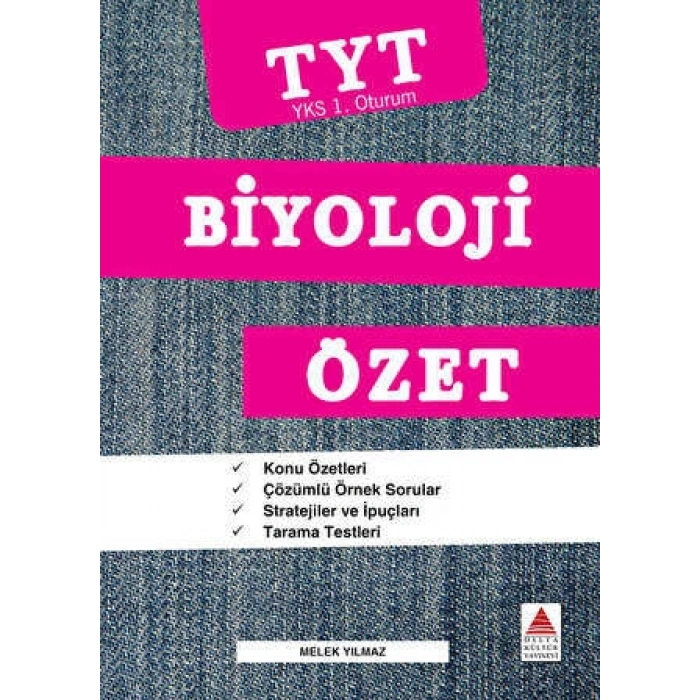 TYT Biyoloji Özet - Delta Kültür Yayınları