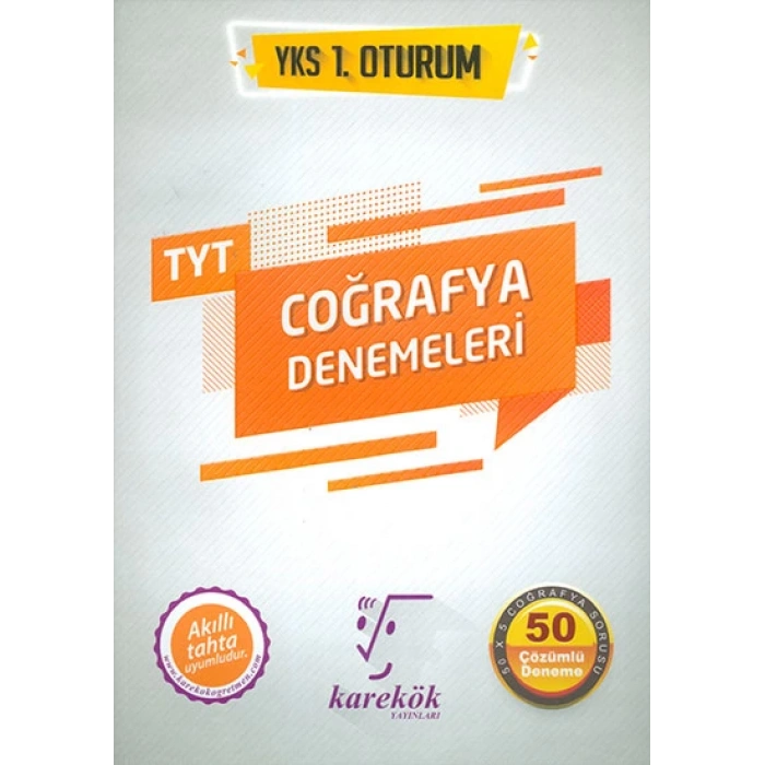 TYT Corğafya Deneme Sınavı 50li - Karekök Yayınları