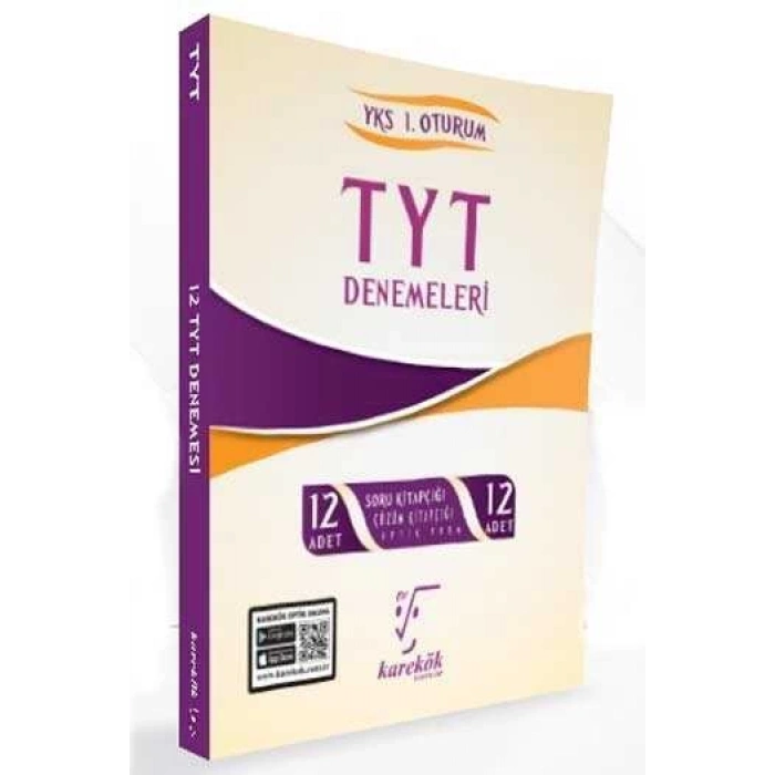 TYT Deneme Sınavı 12li - Karekök Yayınları