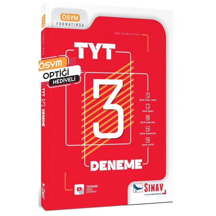 TYT Deneme Sınavı 3lü - Sınav Yayınları