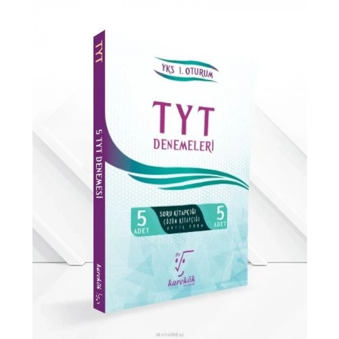 TYT Deneme Sınavı 5li - Karekök Yayınları