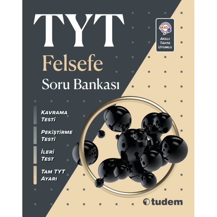 TYT Felsefe Soru Bankası - Tudem Yayınları