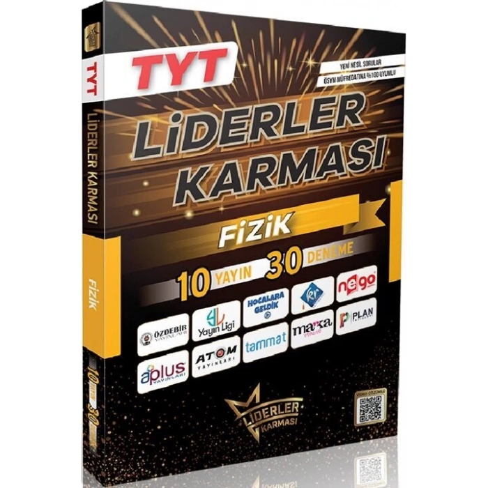 TYT Fizik Deneme 10 lu-(2025)-Liderler Karması Yayınları