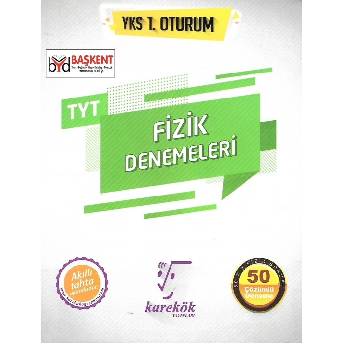 TYT Fizik Deneme Sınavı - Karekök Yayınları