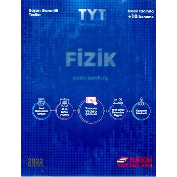 TYT Fizik Soru Bankası - Esen Yayınları