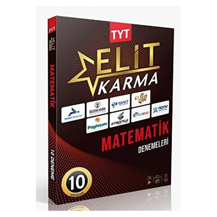 TYT MATEMATİK 10 BRANŞ DENEME ELİT KARMA