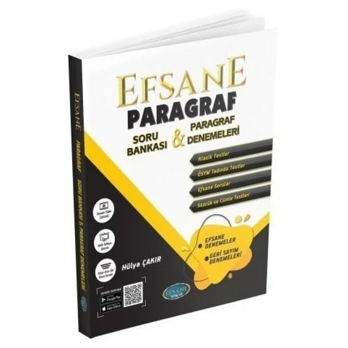 TYT Paragraf Soru Bankası-Hülya Çakır-Efsane Yayınları