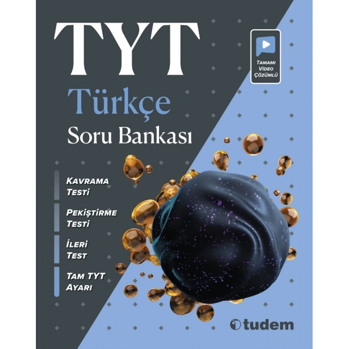 TYT Türkçe Soru Bankası - Tudem Yayınları