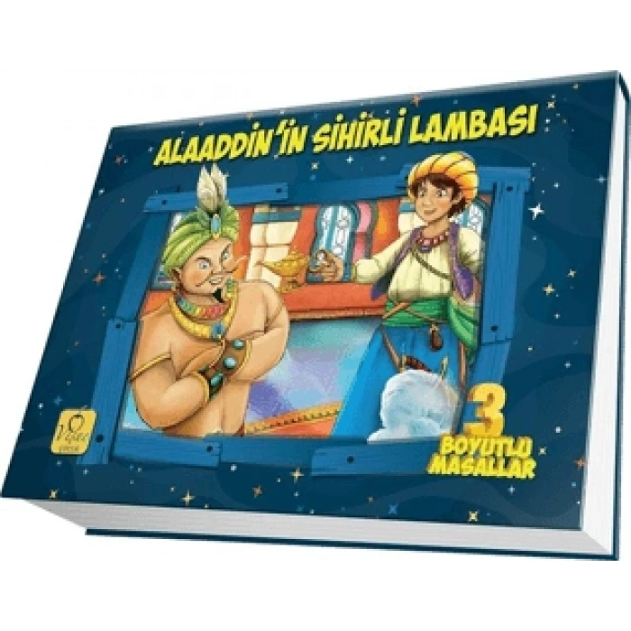 Üç Boyutlu Masallar-Alaaddinin Sihirli Lambası-Vişne Bahçesi Yayınları