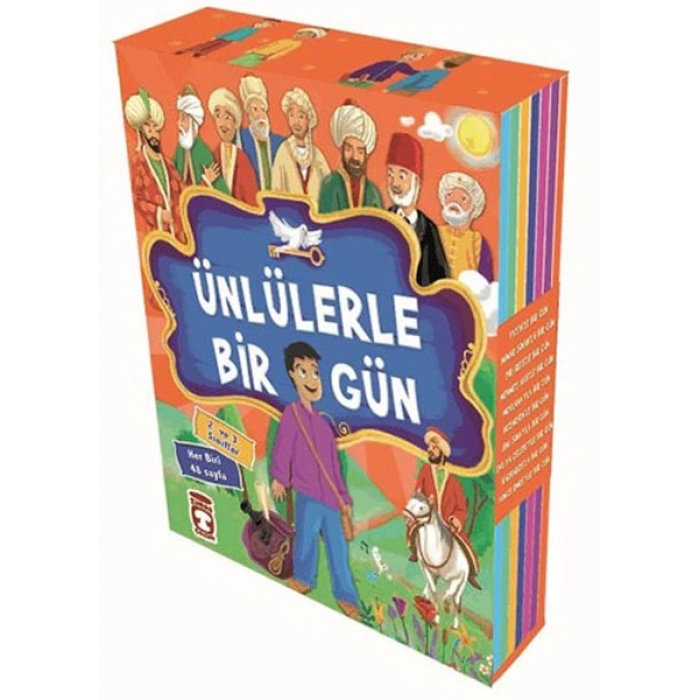 Ünlülerle Bir Gün (10 Kitap) - Mustafa Orakçı - Timaş Yayınları