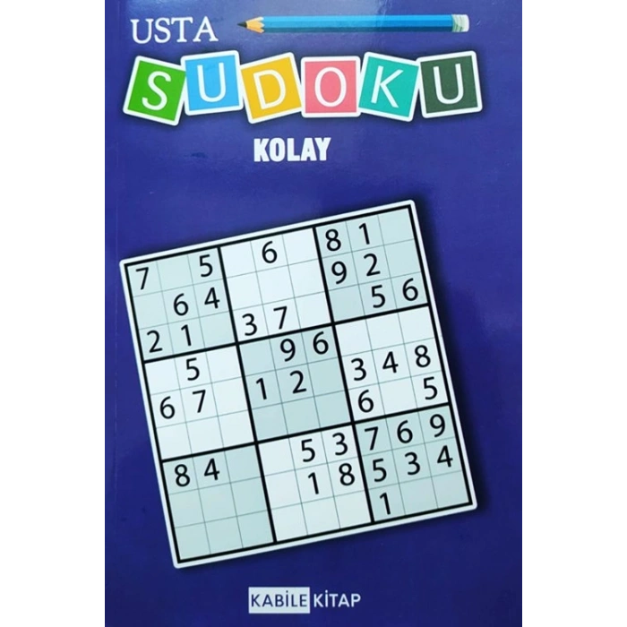 Usta Sudoku - Kolay - Kabile Kitap
