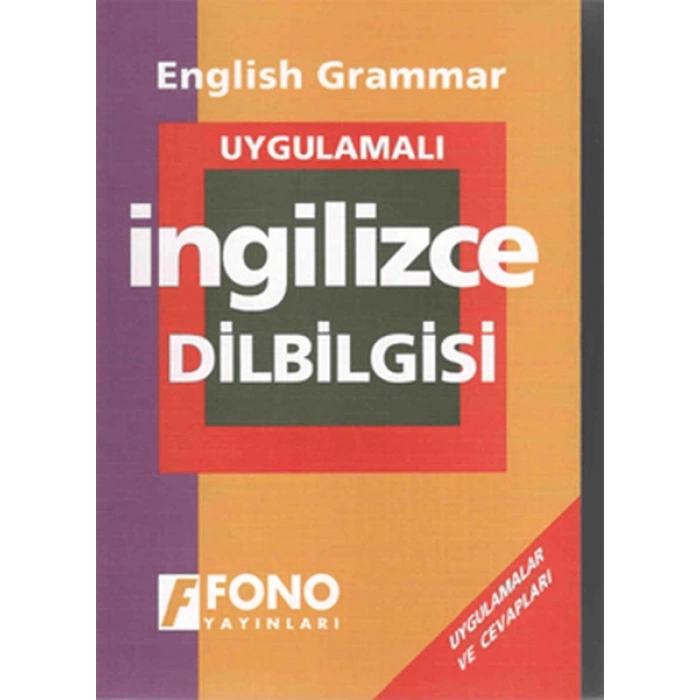 Uygulamalı Temel İngilizce Dilbilgisi - Fono Yayınları