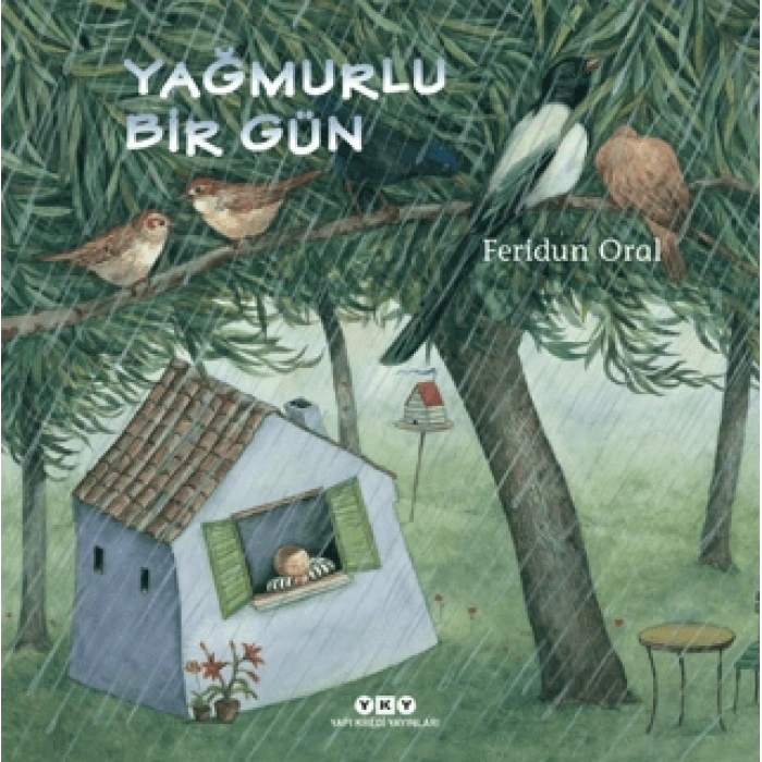 Yağmurlu Bir Gün-(Karton Kapak)-Ferudun Oral-Yapı Kredi Yayınları