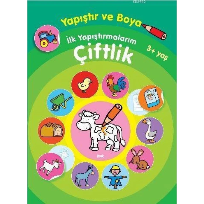Yapıştır ve Boya-Çiftlik - Parıltı Yayınları