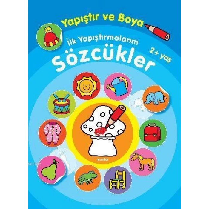 Yapıştır ve Boya-Sözcükler - Parıltı Yayınları