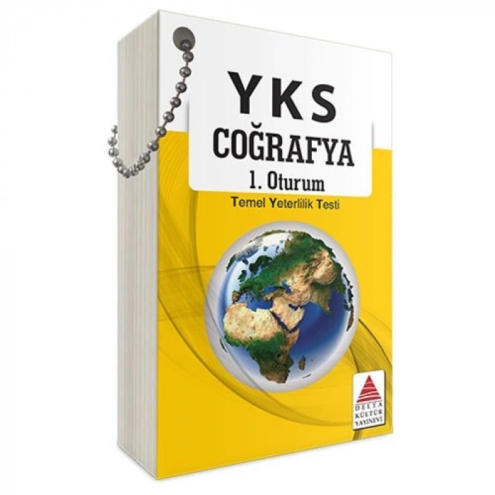 YKS 1.Oturum Coğrafya Kartları Delta Kültür Yayınları