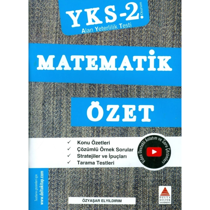 YKS 2.Oturum Matematik Özet Delta Kültür Yayınları