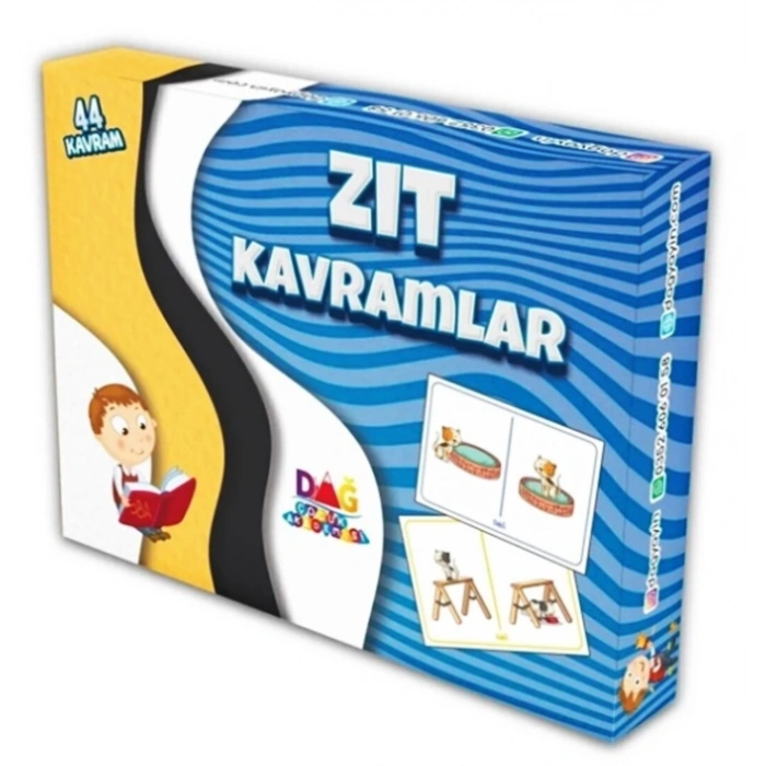 Zıt Kavramlar 44 Kavram - Dağ Yayınları