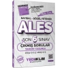 2026 ALES Sayısal Sözel Yetenek 6 Sınav Çıkmış Sorular-Yediiklim Yayınları