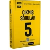 2026 KPSS Lisans 5 Yıl Tamamı Çözümlü Çıkmış Sorular-Pegem Akademi