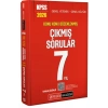 2026 KPSS Lisans 7 Yıl Konu Konu Düzenlenmiş Tamamı Çöz.Çık.Sorular-Pegem Akademi