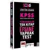 2026- KPSS Lise Önlisans Çek Kopar Yaprak Test-Yargı Yayınları