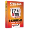 2026 KPSS Ortaöğretim Önlisans ÖSYM Ne Sorar 8 Deneme - Yediiklim Yayınları
