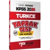 2026 KPSS Türkçe Çek Kopar Yaprak Test-Yediiklim Yayınları
