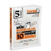 5.Sınıf MÜK Bursluluk 10 Deneme-Eğitim Deposu Yayınları