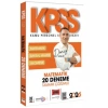2026 KPSS Matematik 20 Deneme-Deniz Atalay-Yargı Yayınları