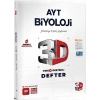 AYT Biyoloji Video Destekli Defter- 3D Yayınları