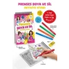 Prenses- Boya ve Sil Aktivite Kitabı 3 Yaş + -Bigkids Yayınları