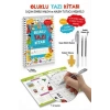 Oluklu Yazı Kitabı (Anetil) - Uçan Sihirli Kalem ve Kalem Tutucu Hediyeli-Bigkids Yayınları