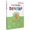 4 VE 5.Sınıflar Deneyap Tamamı Çözümlü 5 Deneme-Editör Yayınları