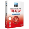 2026 KPSS Lisans Soru Bankası Tek Kitap(İADESİZ) Karekod Çözümlü - Data Yayınları