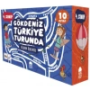 Gökdeniz Türkiye Turunda 1 - 4. Sınıf Hikaye Seti (10 Kitap)-Vildan Özdemir-Mavi kirpi