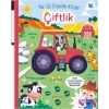 Yaz-Sil Etkinlik Kitabı – Çiftlik (Ciltli - Kalemli)-Kolektif- İndigo Kitap