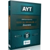 AYT Sosyal Bilimler-2  15 Deneme - Toprak Yayınları
